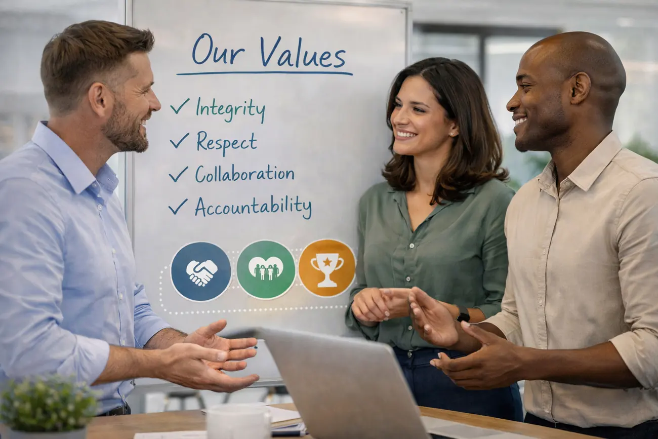 La cultura organizacional: de los valores escritos a la coherencia vivida 